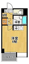 Lily-be郡山1 ワンルームの間取図画像