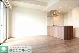 東急目黒線 武蔵小山駅 徒歩8分の賃貸マンション 8階1LDKのリビング/ダイニング