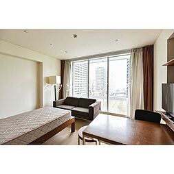 JR山手線 品川駅 徒歩12分の賃貸マンション 18階ワンルームのリビング/ダイニング