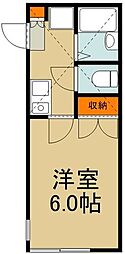 間取図画像 1K