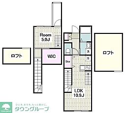 ラ・サクルス横濱中山 1LDKの間取図画像