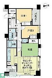 ライオンズステーションプラザセンター南 3LDKの間取図画像