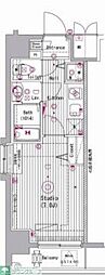 グランド・ガーラ新横浜South 1Kの間取図画像
