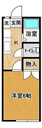 宮田ハイツＡ 1階/104