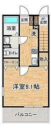 Rainbow Kamiyokoba B 1階/106
