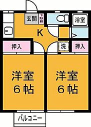 松岡ハイツ 2階/201