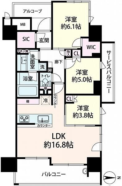 間取り：327001688563