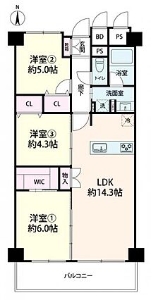 ～間取図～ 南...
