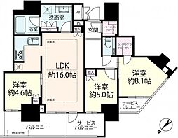 間取図画像 3LDK