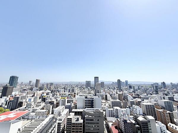 都市の景色を一望できる贅沢なロケーション