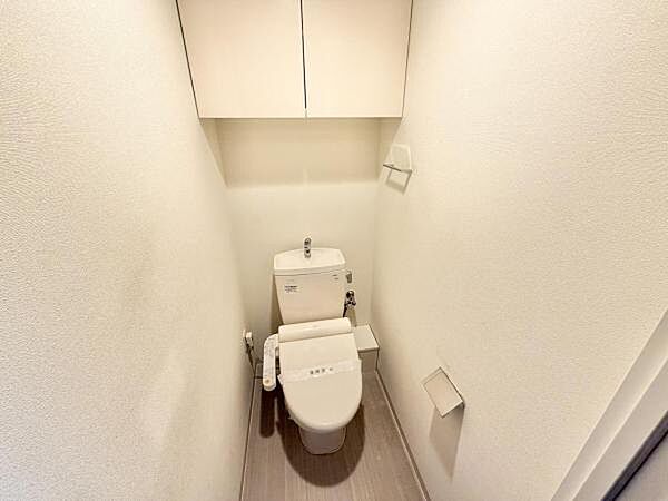清潔感のあるトイレです。