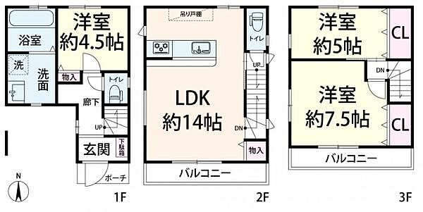 間取り：327002364839