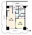 間取り：＼間取り図／ 角部屋につき引き回しバルコニーのお部屋です。