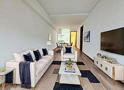 グレイスハイツ新神戸 2LDKのリビング/ダイニング