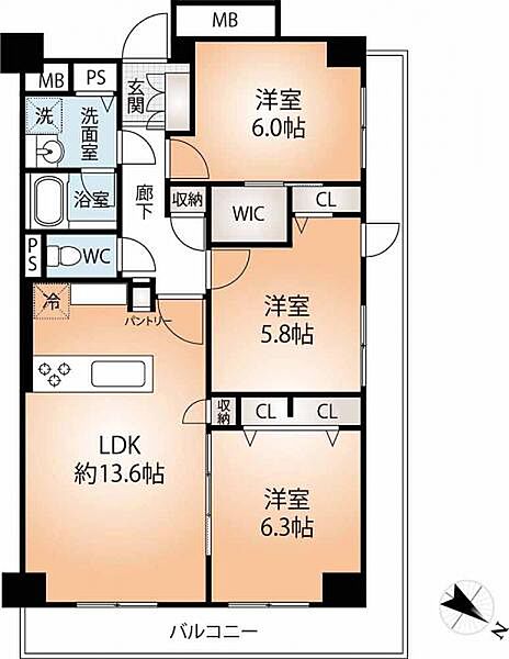 間取り：328000647385