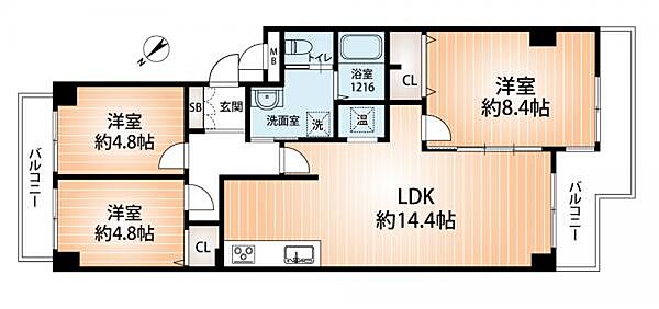 間取り：328000619420