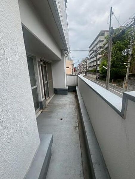 バルコニーがついています。
