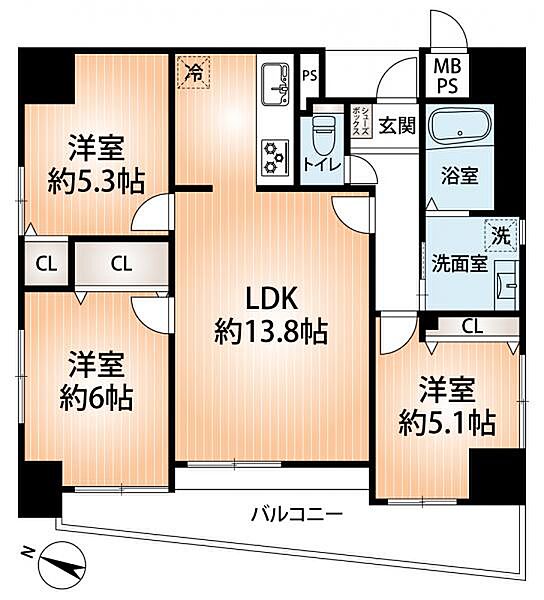 間取り：328000663087