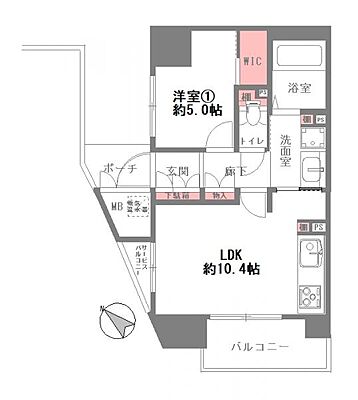 間取り 神戸元町ヴィアージュ 2階/-