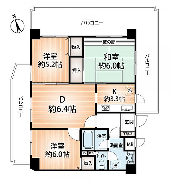 間取り：328000672459