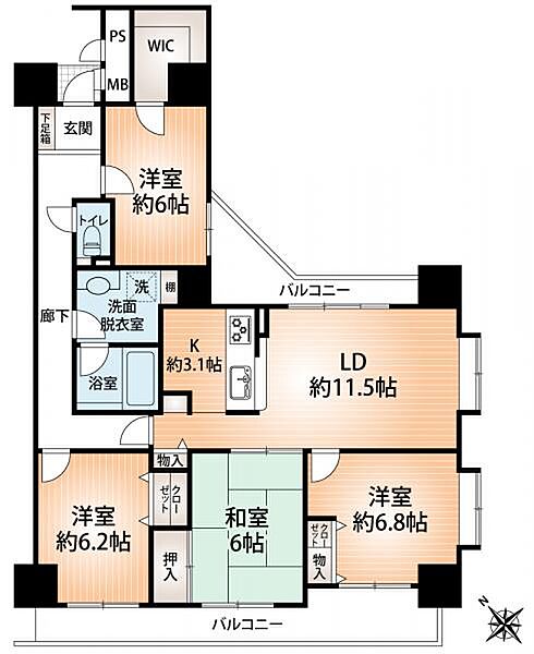 間取り：328000672827