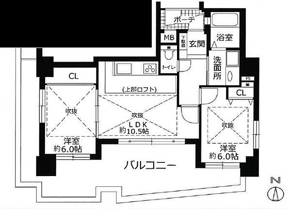 間取り図です。