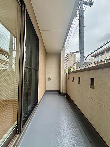 バルコニーがついています。