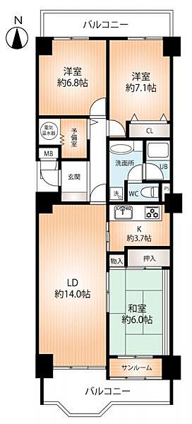 間取り：328000688595