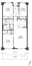 ファミール東灘 3LDKの間取図画像