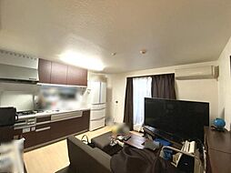 江戸川区西瑞江3丁目　カースペース付き住宅 2DKのリビング/ダイニング