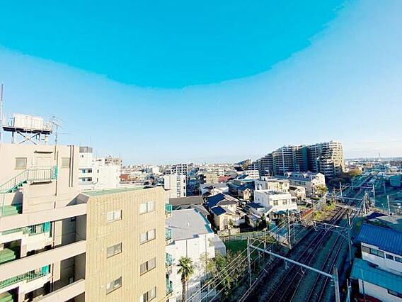 朝の爽やかな光...