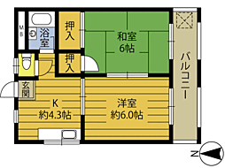 三洋コーポNO.5 2階