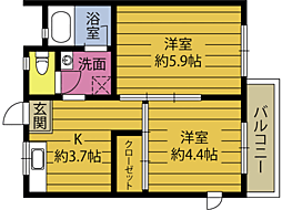 シャローム 3階/305