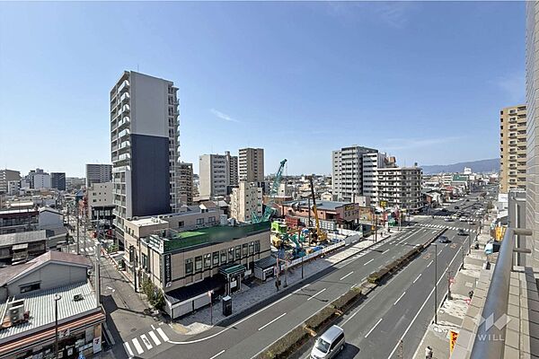 バルコニーからの眺め（南西方向）［2026年3月1日撮影］