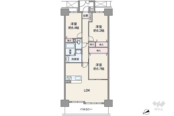 間取り：328000605356