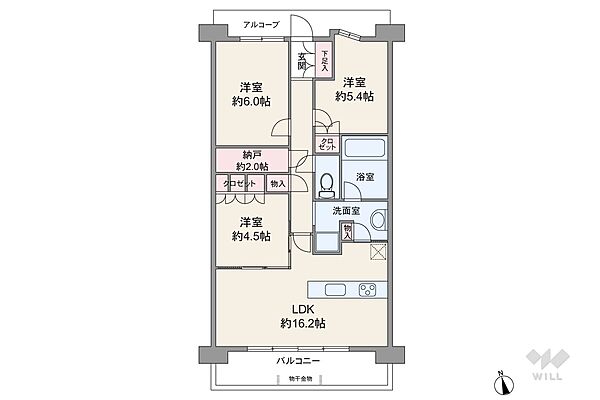 間取り：328000613773