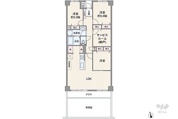 間取り：328000625710
