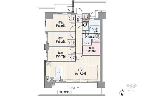 間取り：328000637475