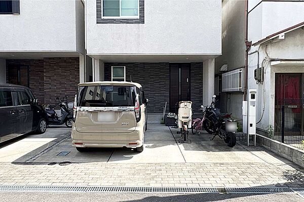 物件の駐車スペース［2026年7月11日撮影］