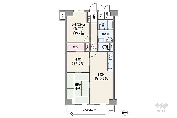 間取り：328000666536