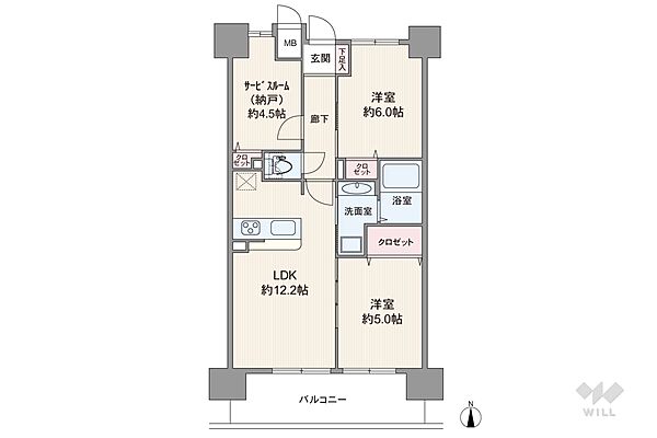 間取り：328000667693