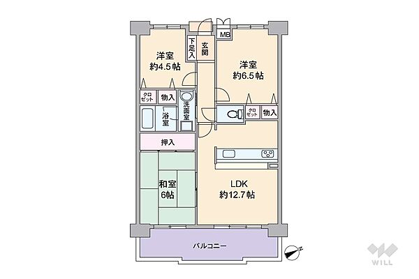 間取り：328000667697