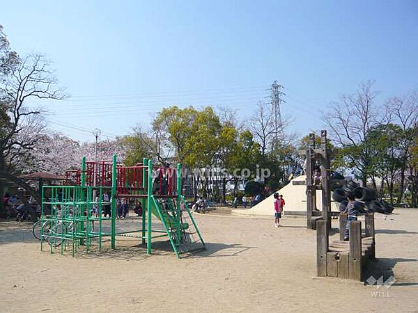 蓬川公園の外観