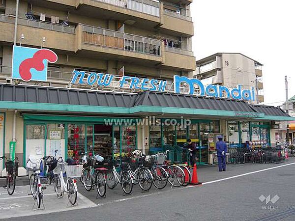 万代(阪神ショッピングセンター店)の外観
