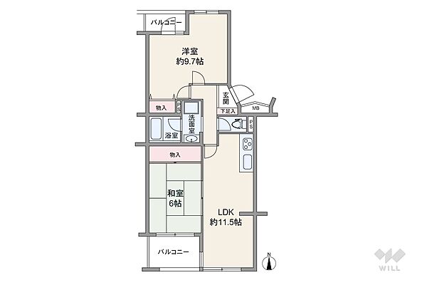 間取り：328000677384