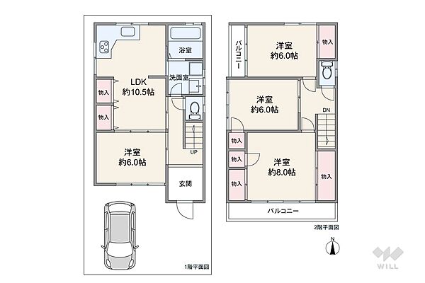 間取り：328000677385