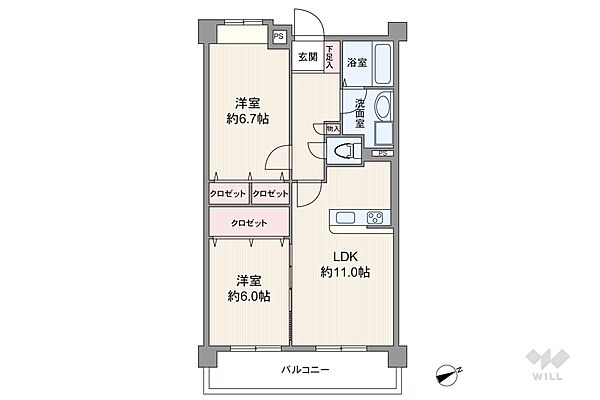間取り：328000679886