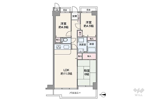 間取り：328000686109