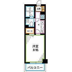 JR中央本線 荻窪駅 徒歩5分の賃貸マンション 5階1Kの間取り