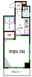 サンハイツ 1Kの間取図画像